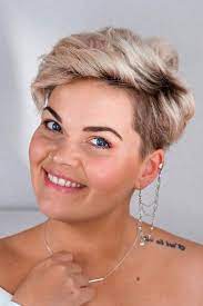 57 Blonde Short Hairstyles For Round Faces Short Hair Styles For Round Faces Funky Short Hair Hairstyles For Round Faces
