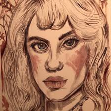 Billie Eilish Painting