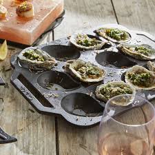 Sur La Table Cast Iron Oyster Pan 12 Cavity Sur La Table Food Easy Healthy Recipes Cooking