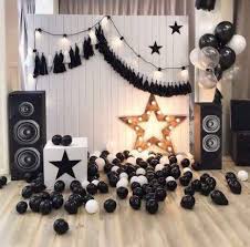 Use black satin chair bows to add an extra splash of sophistication to the event. 37 Super Ideas For Birthday Party Ideas For Adults 21st White Party Decorations Black Party Decorations Black And White Party Decorations