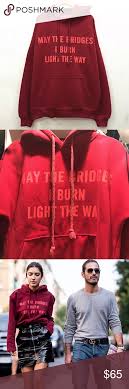 May The Bridges I Burn Light The Way Vetements Hoodie Vetements Hoodie No Tags High Quality Like Vetements May The Bridges I Burn Hoodie Sweatshirt Size Small Ov Vetements Hoodie Sweatshirts Hoodie Hoodies