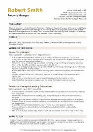 The responsibilities and duties will differ from job to job and may include all or part of those duties outlined. Property Manager Resume Samples Qwikresume