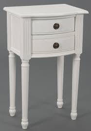 Table De Chevet Classique Chic 2 Tiroirs Agathe L 40 X P 30 X H 65 Blanc Antique Amadeus Table De Chevet Table De Chevet Blanche Bout De Canape