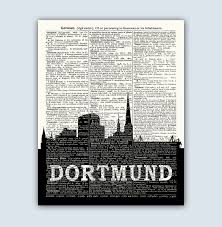 Download in under 30 seconds. Dortmund Skyline Print Dortmund Wall Art Dortmund Wall Etsy Wall Art Dortmund Cityscape