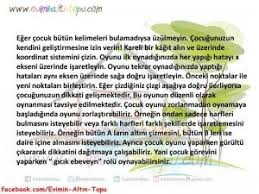 Cocugumun Dikkatini Nasil Gelistirebilirim 5 Davranis Grafigi Okul Oncesi Egitim Evde Egitim