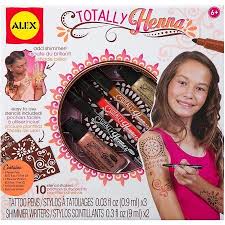 Alex Spa Totally Henna Walmart Com Henna Tattoo Kit Henna Kit Alex Toys