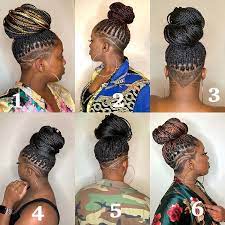 Tam On Instagram I Mean Since It S Thursday I Might As Well Throw It Back T Braids With Shaved Sides Box Braids Shaved Sides Shaved Side Hairstyles