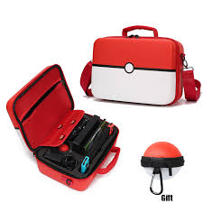 Us 22 99 20 Off Pokeball Nintend Switch Case Accessories Pokemons Nintendoswitch Storage Hand Bag Nintendos Fashion Games Poke Ball Plus Bag In Bags