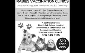 Look for an email confirmation, don't forget to save the date. Rabies Cases On The Rise In Macon County The Franklin Press Franklin North Carolina