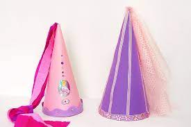 Princess Cone Hat Kids Crafts Fun Craft Ideas Firstpalette Com Princess Crafts Princess Crafts Kids Crown For Kids