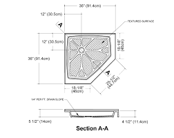 36 x 36 corner shower pan. 36x36 Corner Shower Base Mccarty S Contemporary Marble