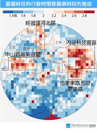 7張圖用google map路況資料分析台北塞車情況 the news lens 關鍵評論網 my works it works screenshots