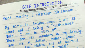 Reply to this post, and tell us a little more about yourself. Self Introduction For School Students English How To Introduce Yourself In Class As A Student Youtube