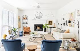 Black end tables for living room traditional sofas living room. Reveal A Budget And Rental Friendly Living And Dining Room With 80 Thrifted Finds Emily Henderson House Interior Home Decor Living And Dining Room
