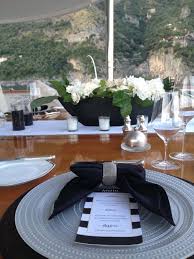 How fabulous is this example? Designing A Tablesetting The Yacht Stew