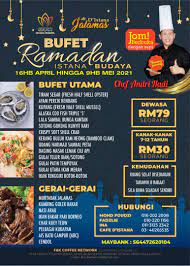 Berikut merupakan informasi jadwal berbuka puasa untuk wilayah jakarta pada tahun 2019 ini. Istana Budaya Bufet Ramadan Istana Budaya Jom Berbuka Facebook