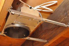 The most difficult part of installing recessed lights in a house with no attic or attic crawl space is running the new wiring. How To Install New Work Recessed Lighting