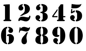 Etsy Achetez Des Cadeaux Faits Main Vintage Personnalises Et Uniques Pour Tout Le Monde Numerocalendrieraventai En 2020 Pochoir Chiffre Pochoir Chiffre A Imprimer