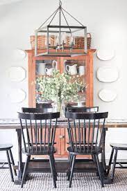 I love diy home projects, this was one of my favorites to do on my old antique hutch and it really brought it back to life. New Antique Dining Room Hutch Little Glass Jar