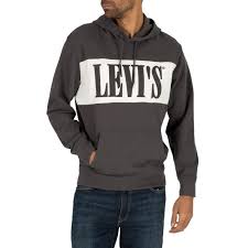 Signature by levi strauss & co. Levi S Pull A Capuche Homme Gris Gris Cdiscount Pret A Porter