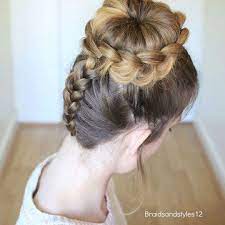 Pin By Nicole On Hair Bun Hairstyles Wedding Bun Hairstyles Hair Styles