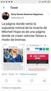 Toji Supremacy On Twitter En Serio Esto Es De Mal Gusto Jugar Con La Vida De Alguien En Serio La Sociedad Esta Tan Mal Para Ver Que La Salud Mental Y Kiernan shipka, mitchell hope, isabela merced, and jacob batalon from netflix's let it snow stopped by to play a game mitchell hope ♥ y su novia ♥ descendientes. twitter