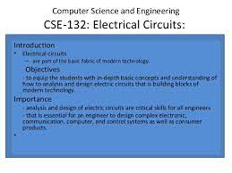 9th edition introduction to electric circuits james a. Electrical Circuits Cse 132 Introduction