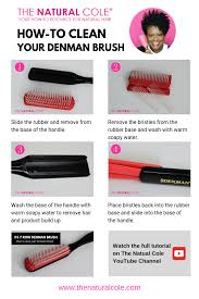 The hair should lift right up. How To Clean Your Denman Brush Natural Hair Styles Hair Treatment Diy Hair Treatment