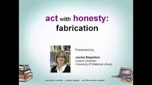 Fabrication And Falsification Graduate Students And Academic Integrity Research Guides At University Of Waterloo