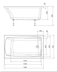 Le vasche da bagno in ghisa possono pesare anche più di 140 kg. Vasca Da Bagno Da Appoggio Lily Polysan S R O In Acrilico Bianca