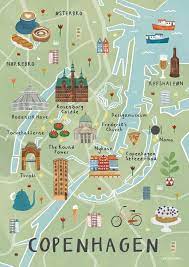 It is the capital of denmark and is recognized worldwide as the danish riviera. Pin On Love Travel Illustration