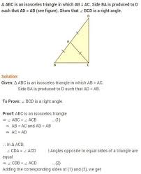 Ncert Solutions For Class 9 Maths Chapter 7 Triangles Ex 7 2 Solutions Math Class