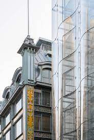 Sanaa unveils la samaritaine renovation plans complete with transparent glass facade. Sanaa S Redevelopment Of La Samaritaine To Open Its Doors This Year Archdaily