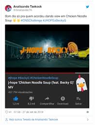 J hope chicken noodle soup feat becky g mv. Rolling Stone Integrante Do Bts J Hope Lanca Clipe De Chicken Noodle Soup Ao Lado De Becky G Assista