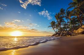 Download hd sunset wallpapers best collection. Caribbean Beach Sunset Wallpaper Wall Mural