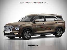 Here with alcazar lettering on it below that you've got a four skid plate at the bottom and this petrol variant gets twin exhaust pipes. Upcoming Hyundai 7 Seater Suv To Be Called Alcazar Its Official