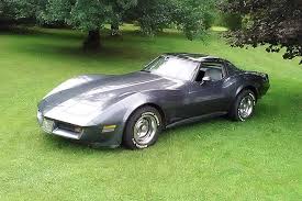 Image result for Charcoal 1981 Corvette