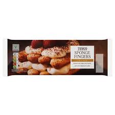 Eggless savoiardi biscuits have a slight bite on the exterior with a slightly chewy interior. Tesco Sponge Fingers 200g Tesco Groceries