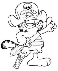 Parents may receive compensation when you click through and purchase from links contained on this website. One Legged Pirate Garfield Coloring Page Netart