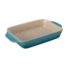 Le creuset heritage casserole stoneware rectangular dish with platter lid, 14 3/4 inch x 9 inch x 2 1/2 inch, deep teal, 2.75 qt 4.8 out of 5 stars 297 7 offers from $79.09 Rectangular Dish Le Creuset Official Site