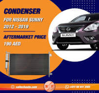 Nissan Sunny 2012 -2019 Condenser Aftermarket Price 190 AED ...