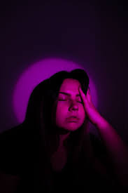 Magenta Spotlight Portrait Photography Lighting Photoshoot Lights Rainbow Photography