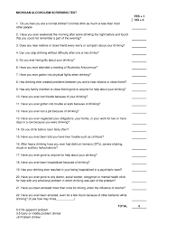 Image result for Alcoholism Screening