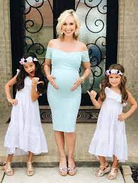 Maternity shoot also gender reveal. Best Gender Reveal Party Outfit Sexy Mama Maternity