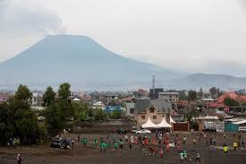 The mount nyiragongo volcano, located north of goma in the congo, erupted on may 22, sparking panic among the city's residents. Dr Congo S Nyiragongo Volcano Erupts Triggering Panic In Goma Daily Sabah
