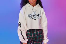 Look for big retro logos and practical designs to create a casual sportswear style. The Powerpuff Girls X Champion Hoodies Hypebae