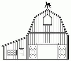 Barn Outline Barn Printable Coloring Pages Many Interesting Cliparts Gif Farm Coloring Pages House Colouring Pages Barn Drawing
