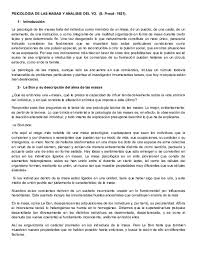 DOC) Psicologia de las masas y analisis del yo COMPLETO | Sonia Mendieta -  Academia.edu
