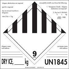 Schedule ups pickups for your shipments. Class 9 Un 1845 Dry Ice Labels By Asc Inc