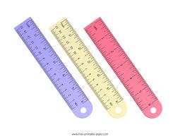 Instructions on how to use a decimal inch ruler. 6 Inch Ruler Free Printable Paper